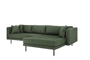 Floyd sofa med chaiselong - Grøn - Vendbar